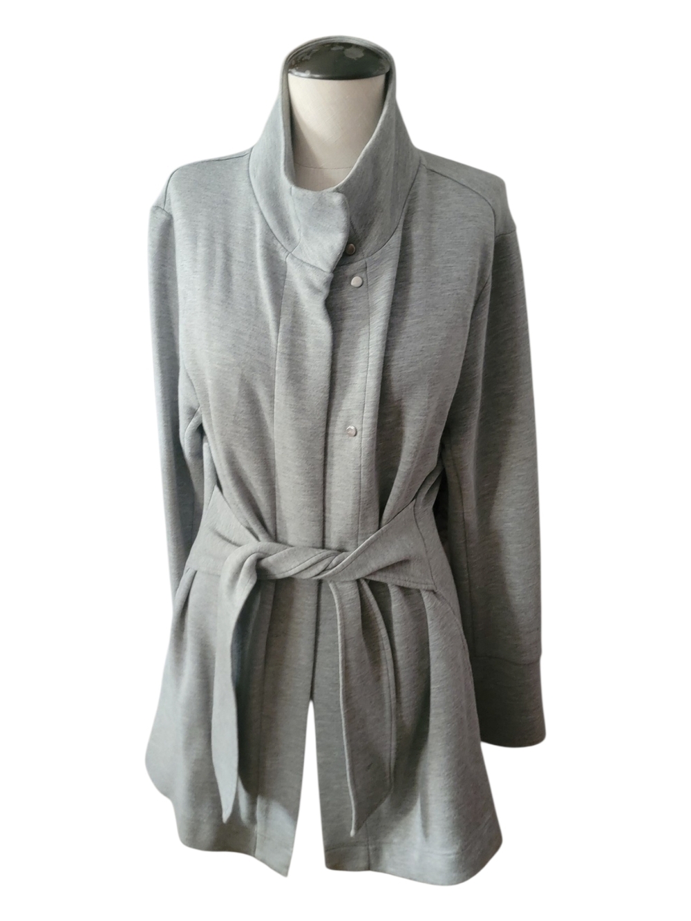Varley Anset Jacket Gray Fabric
